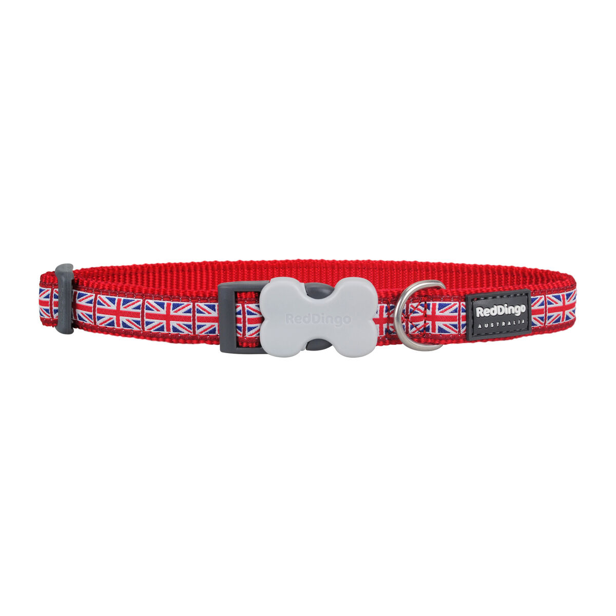 Koera kaelarihm Red Dingo STYLE UNION JACK FLAG 31-47 cm